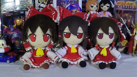 Touhou Gift Goodsmile Nendoroid Reimu fumo fumo unboxing.