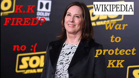 Kathleen Kennedy fired?? no. A wikipedia war has been being waged on behalf of her (tainted) legacy