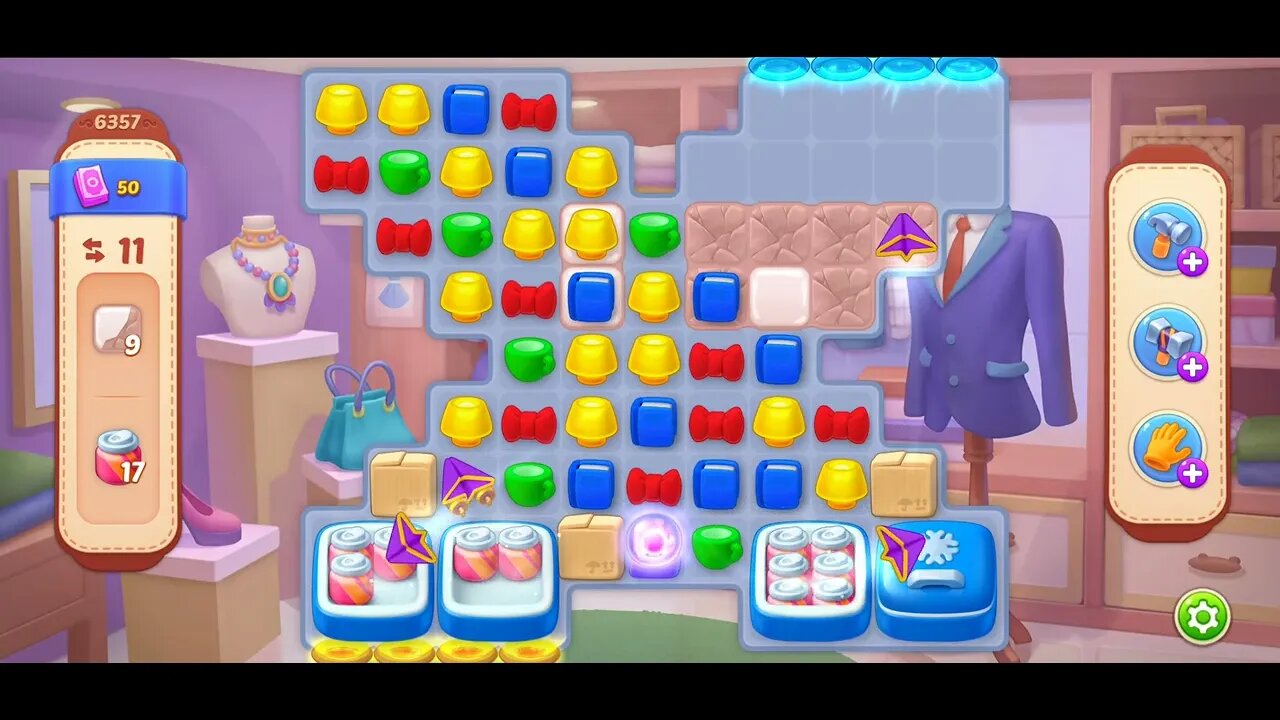 Playrix Homescapes Gameplay Walkthrough Level 6357