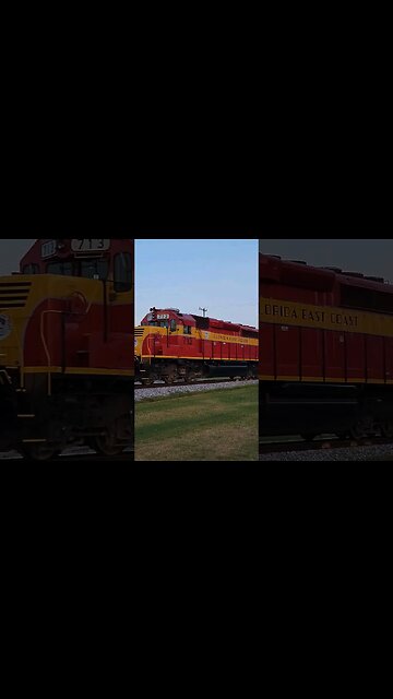 Florida East Coast Railway FEC-206 at Daytona Beach Golf Club August 12 2023 #railfanrob #fec206
