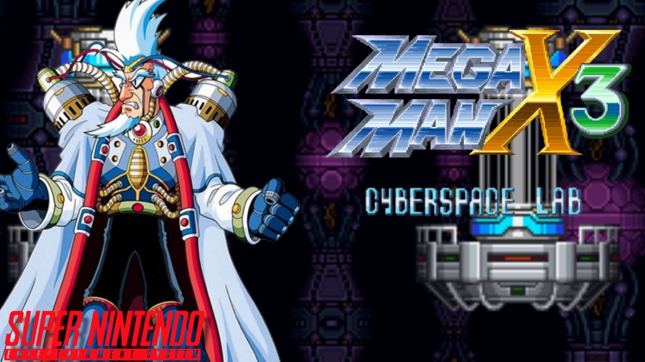 Mega Man X3 - Cyberspace Lab ~ Super Nintendo Entertainment System