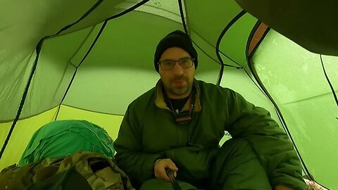 my review the OEX Traverse 5.0 self inflatable pad for first night GoPro 23rd March 2023