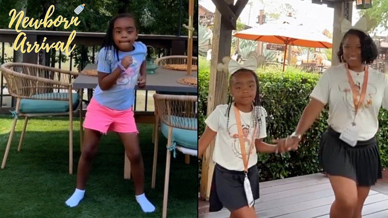 Robert & Toya's Daughter Reign Shows Off Her Amapiano Dance Moves! 💃🏾