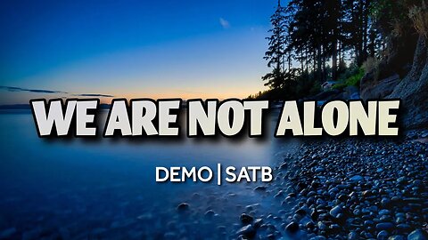 We Are Not Alone | DEMO | SongArchive40