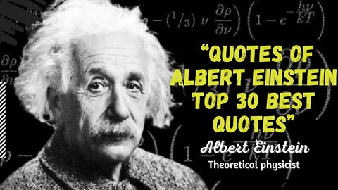 Powerful Albert Einstein Quotes About Life