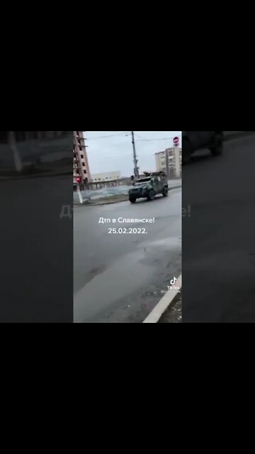 Ukraine vehicle crashes into car