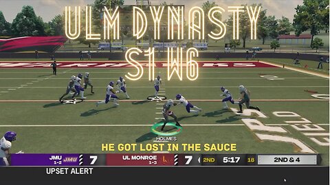 This Win Is A Must - NCAA Football 14 CFR ULM Dynasty - Season 1/Week 6