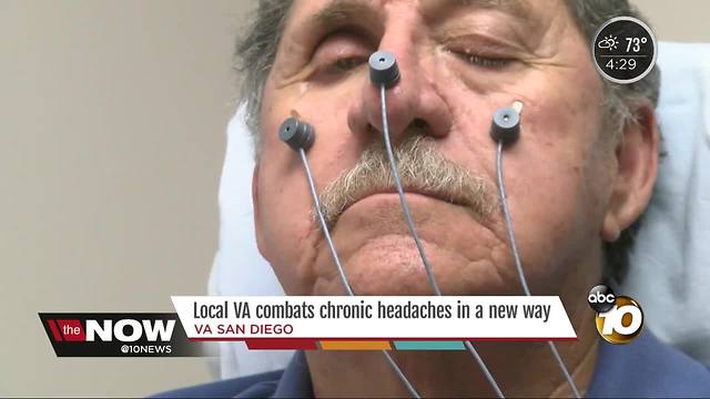 The local VA has a new way to combat chronic headaches