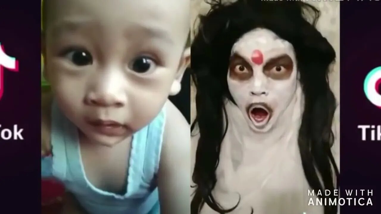 White Lady tiktok Try not to laugh challenge