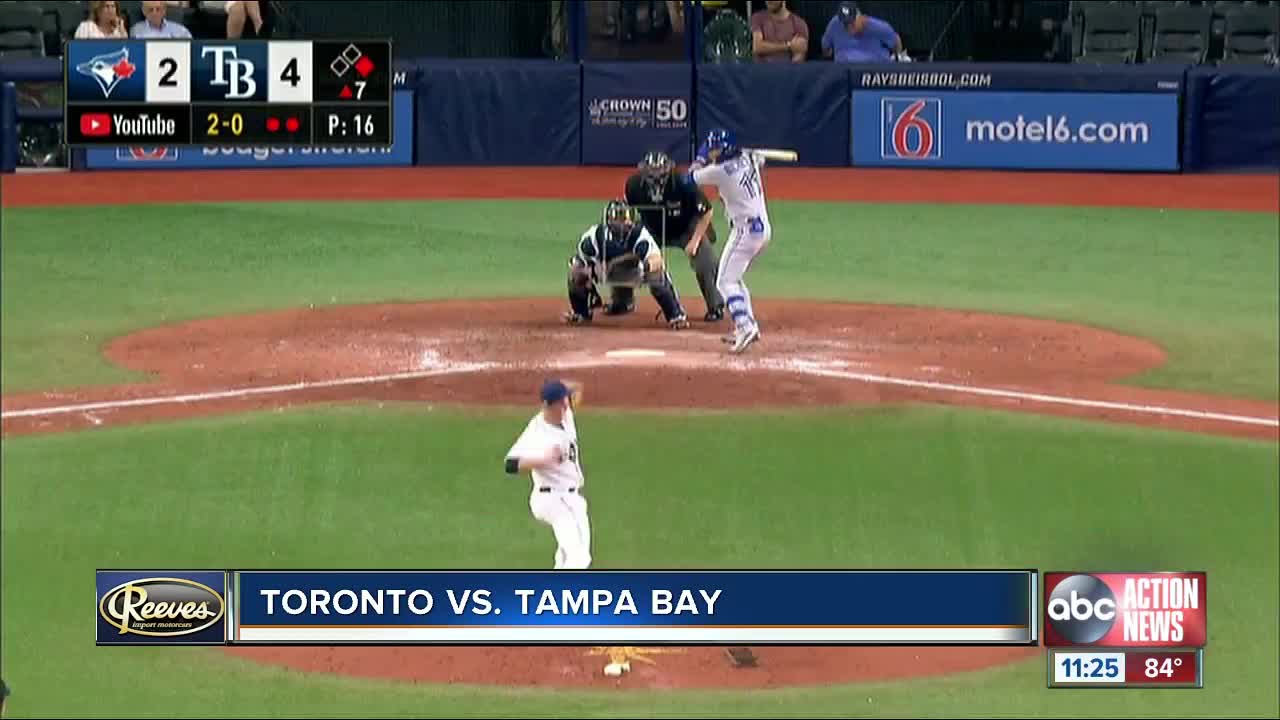 Austin Meadows helps wild card-leading Tampa Bay Rays beat Toronto Blue Jays 6-4