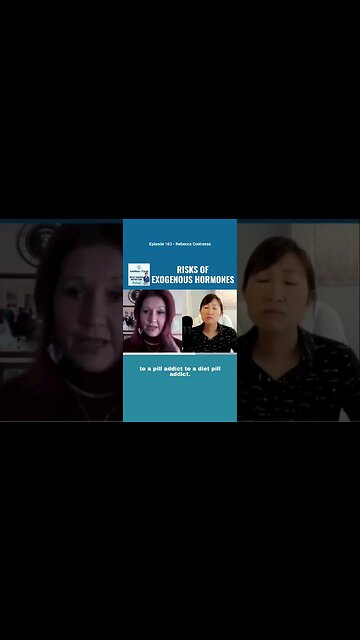 Bioidentical hormones come with risks. Get to the root cause of WHY there’s an imbalance. #short