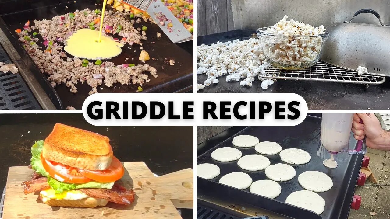 15 SIMPLE recipes that will make you want a griddle ➡ What to make on a griddle🍺