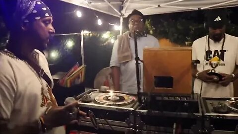 Bedrock Soundsystem Dubment Warrior Backyard Vibes Canarsie Bklyn 7/8/2023 Jah Measel Jah Connell