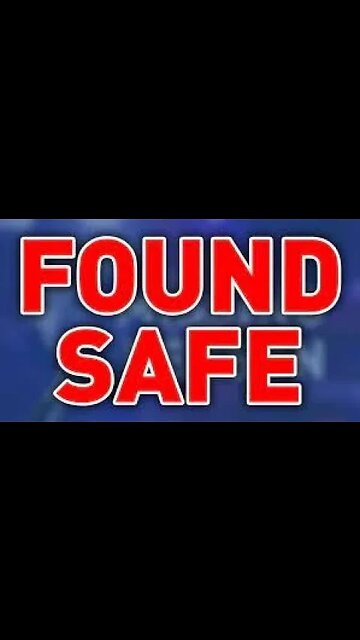Found Safe - AMBER ALERT update !