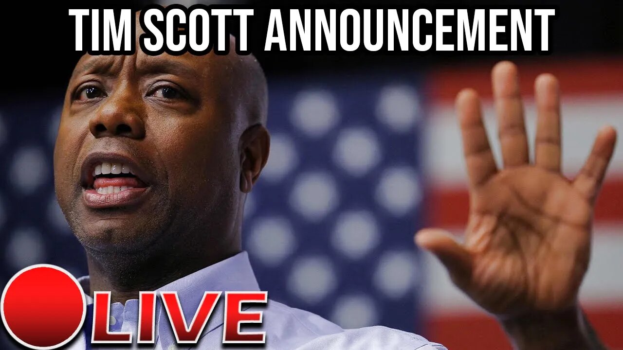 Tim Scott 2024 Announcement Reaction! [Live]