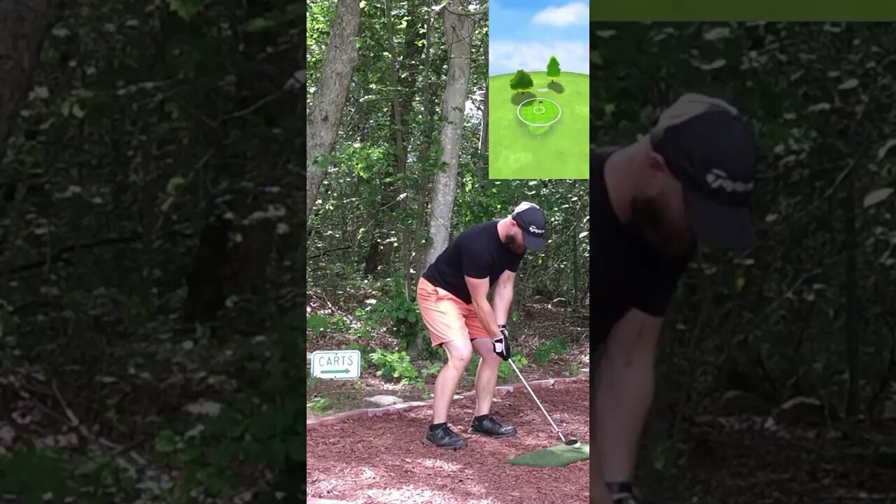 Hole 9 - Pease GC (Original) #Shorts #Golf #GarminR10 #Golfing #Golfer #SimGolf #YoutubeShorts