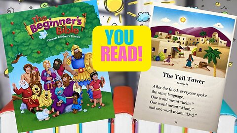 YOU READ - The Beginner's Bible - The Tall Tower: Children's Bible Story (Book)