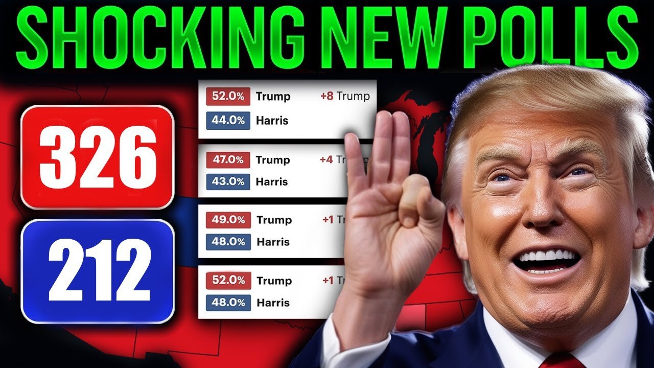 Trump SKYROCKETS In New 2024 Election Polls (Map Projection) - 9/28/24