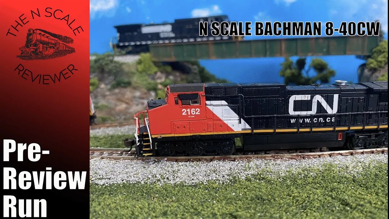 Pre-Review Run: N Scale Bachmann 8-40CW (DCC & Sound)