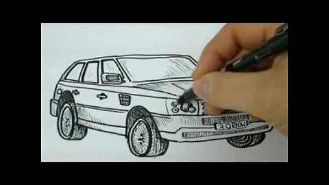 Car Sketch - How To Sketch A Car