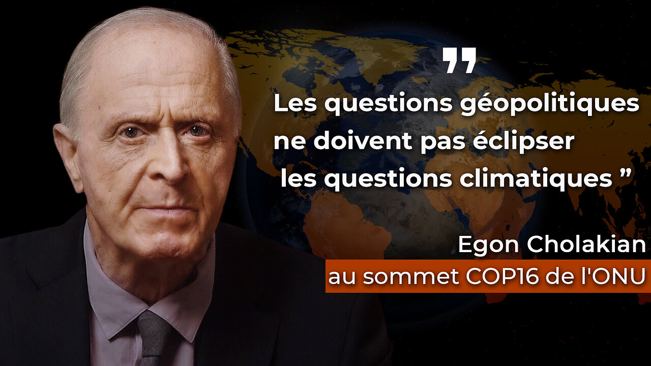 Le représentant d’ALLATRA Egon Cholakian au sommet COP16 de l’ONU en Colombie