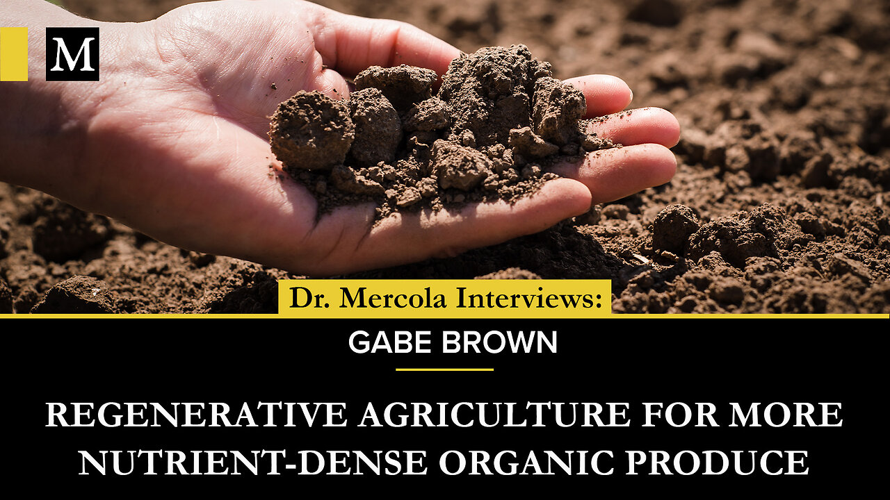 Regenerative Agriculture for More Nutrient-Dense Organic Produce - Interview With Gabe