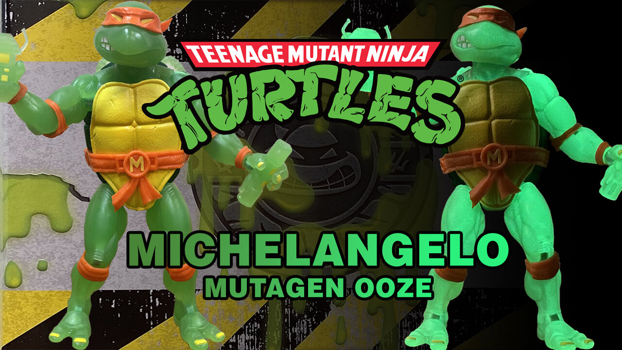 Michelangelo Mutangen Ooze - Teenage Mutant Ninja Turtles - Unboxing & Review