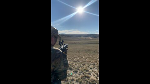 Range day with extra chalk rounds