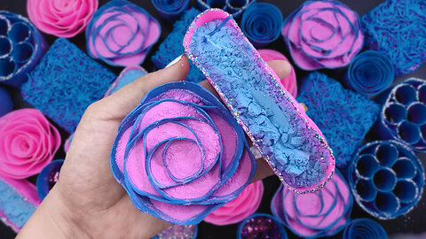 Glitter soap ASMR ⋆ ASMR Soap ⋆ Soap boxes with starch ⋆ Crunchy soap sounds ⋆ Relaxing ASMR