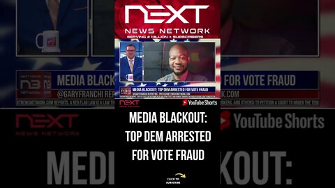 MEDIA BLACKOUT: Top Dem ARRESTED for Vote Fraud #shorts