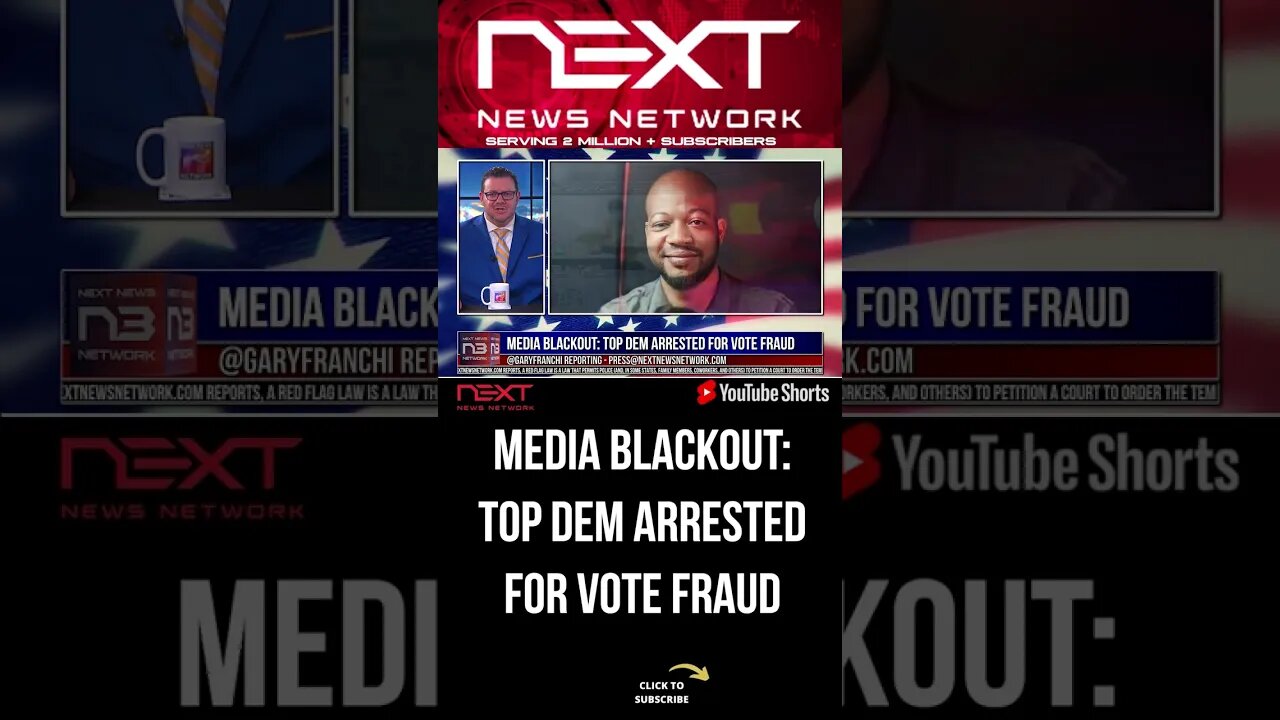 MEDIA BLACKOUT: Top Dem ARRESTED for Vote Fraud #shorts