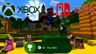 Minecraft on Nintendo Switch Getting Xbox Live Achievements!