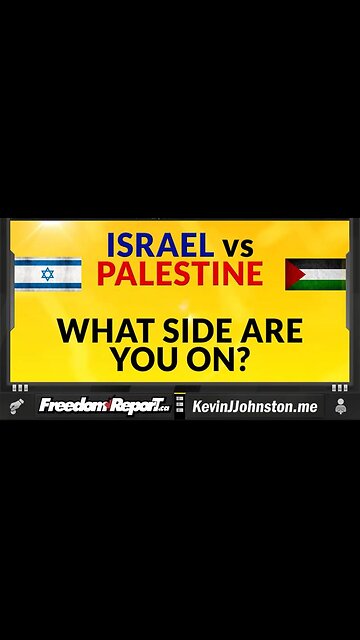 ISRAEL vs PALESTINE - What Side Have You Picked To Argue With Your Family Over?
