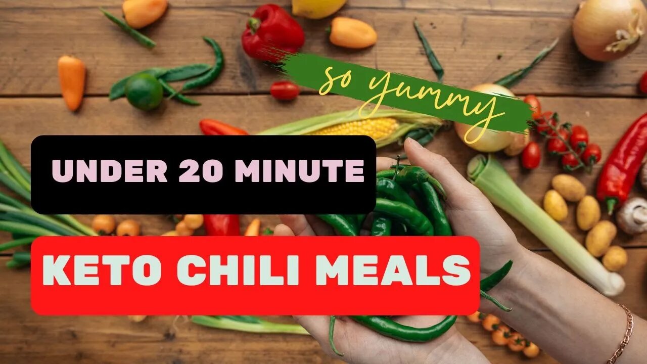 How To Make Keto Chili In Under 20 Minutes