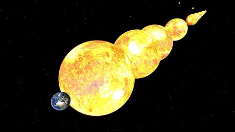 How Many Suns Can Fit Between The Earth and The Sun? | Planet Size Comparisonitle🌌