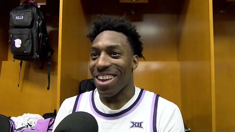 Kansas State Basketball | Nae'Qwan Tomlin Postgame Interview | TCU 80, K-State 67