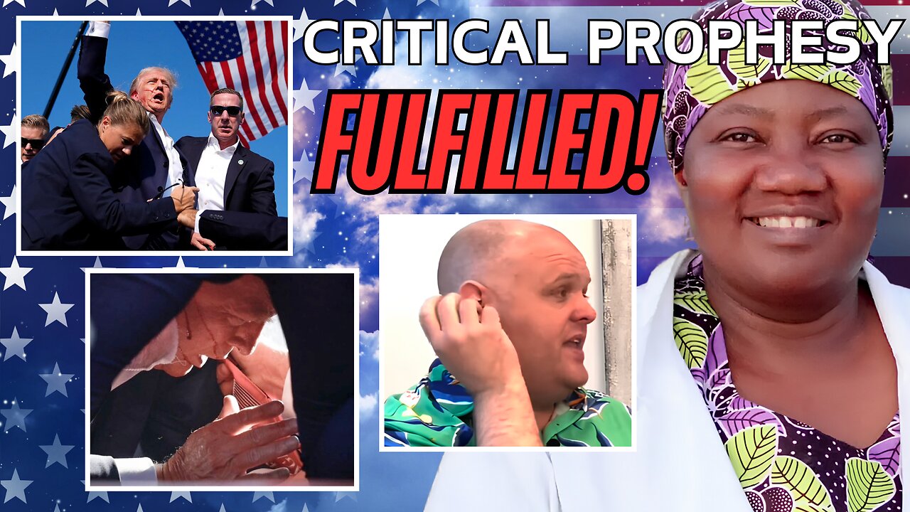 Culture War | TRUMP ASSASSINATION ATTEMPT PROPHECY by Brandon Biggs on March 14th 2024 FULFILLED - “Flew by His Ear And it Came so Close to His Head” | Dr. Stella Immanuel | BIRD FLU- What YOU Need to Know to be PREPARED