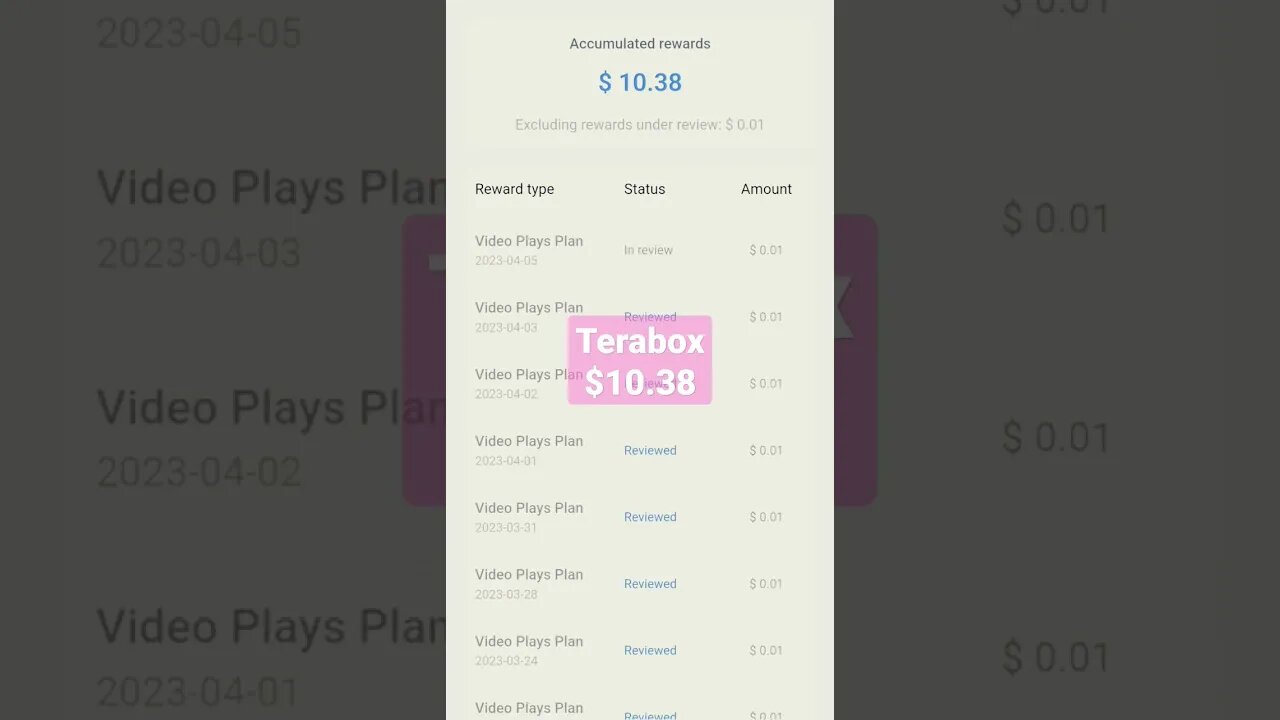Terabox earning update #terabox #teraboxupdate #shorts #viral #earning