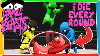 I die EVERY round in Gang Beasts Zombies... 2...