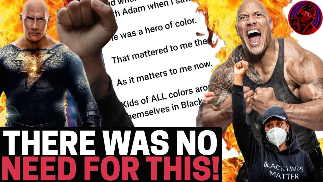 Black Adam Star Dwayne Johnson Makes INSANE POST! Says Skin Color Is IMPORTANT In Black Adam!