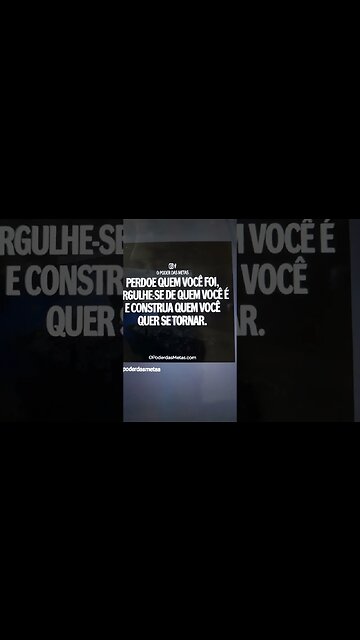 Construa quem você quer se tornar