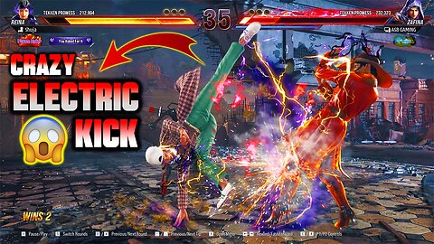 My zafina Meet with Crazy Reina in Tekken 8 online ranked match