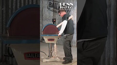 Grinding a radius on 1/8” thick steel angle iron