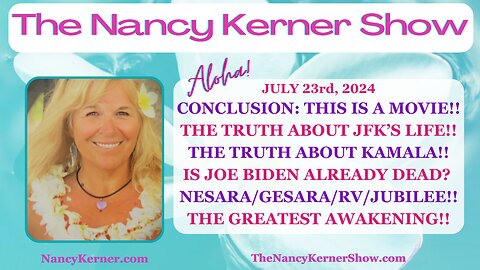 Conclusion: THIS is a Movie ! Truth: JFK’s Life ! Kamala ?! Biden GONE? NESARA/GESARA/RV/Jubilee