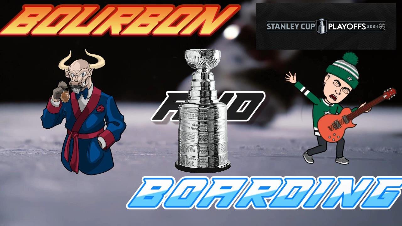 🏒🏆 Bourbon and Boarding - Season Two - Playoffs Edition Week 4 - Stars v Avs Watch Along! 🏒🏆