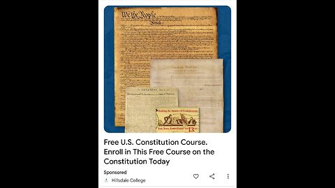 Free Online Course On The Constitution