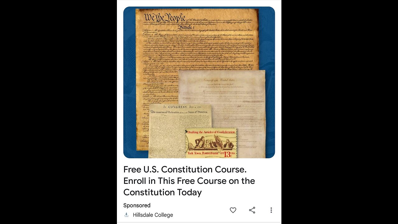 Free Online Course On The Constitution