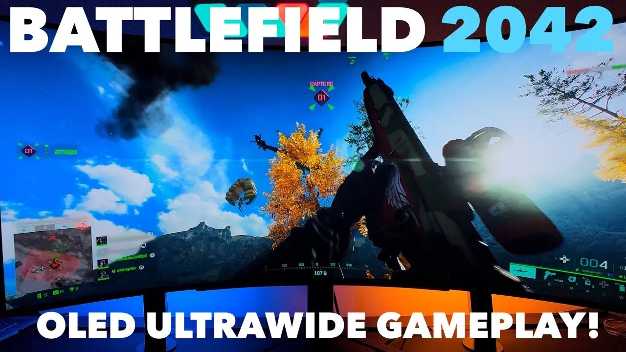 Battlefield 2042 POV Showcase on the BEST Curved OLED Ultrawide Monitor! PC Gameplay Season 5