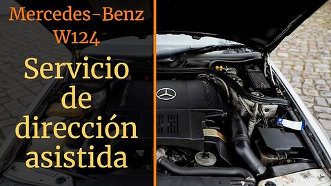 Mercedes-Benz W124 - Servicio de dirección asistida cómo purgar el sistema y cambiar filtro tutorial