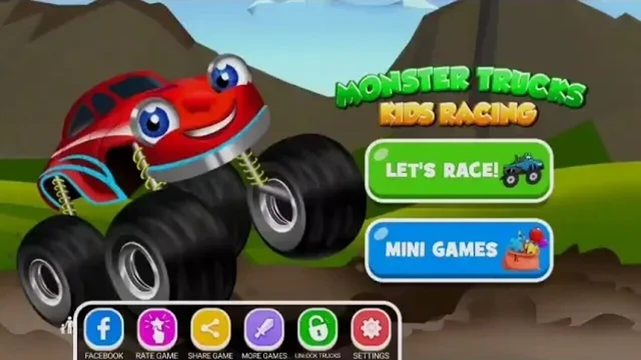 Monster Truck Gameplay Fun Video